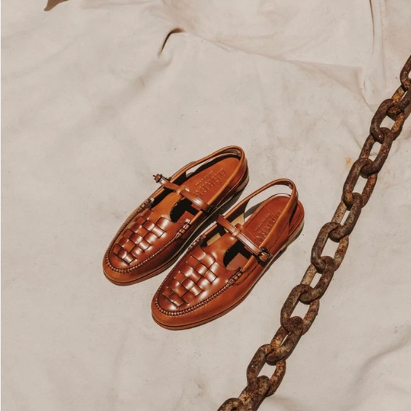 Hereu roqueta slingback t-bar loafer sz 39 - Picture 2 of 5